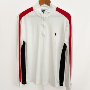 Polo Ralph Lauren 1/4 zip pullover white large